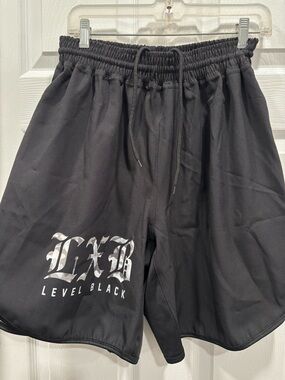 LXB Black/Gray Camo Training Shorts